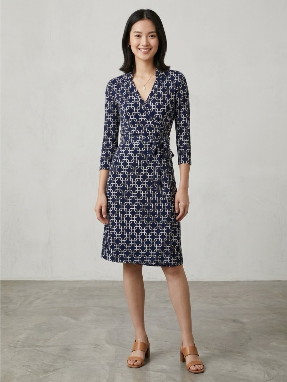 DM Collection Laurell Jersey Shirt Dress - NWT - Size 6